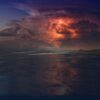 Tempest. dramatic skies over the West Pier. By Brian Roe