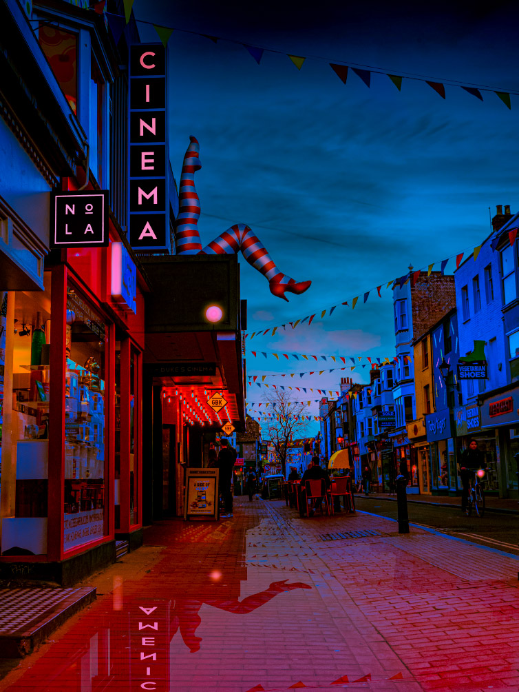 Brighton Komedia by Brian Roe