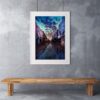 Gardner Street by Brian Roe. in frame