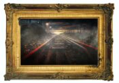 Volks-by Brian Roe in gold frame