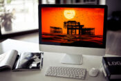 great ball of sun imac- Brian Roe - framed