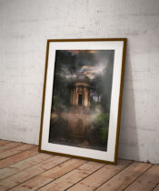 jephson gardens memorial by Brian Roe - framed -2-