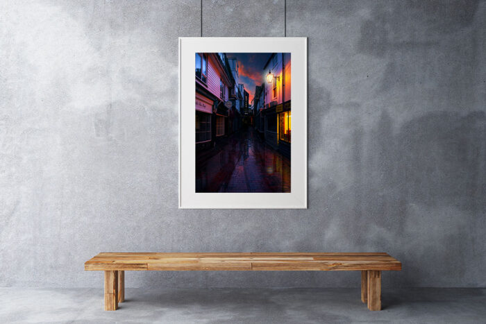©Brian Roe. Meetinghouse Lane framed-1