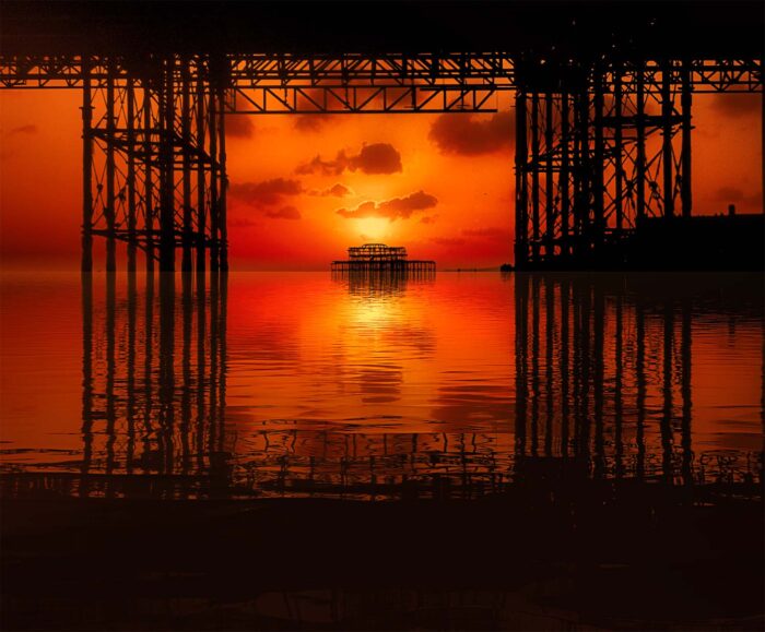 pier on pier by Brian Roe