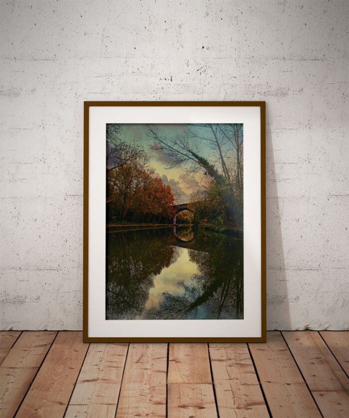 The Viaduct by Brian Roe-framed