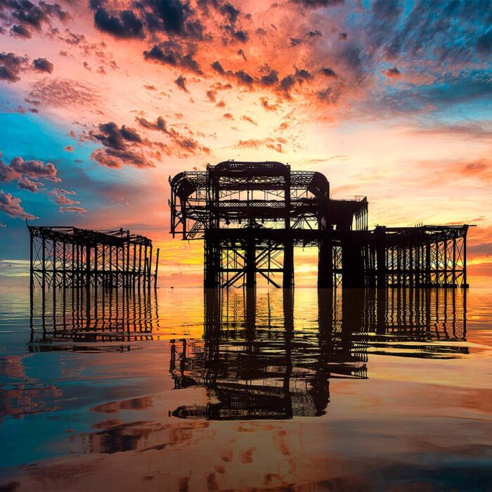The West Pier by Brian Roe