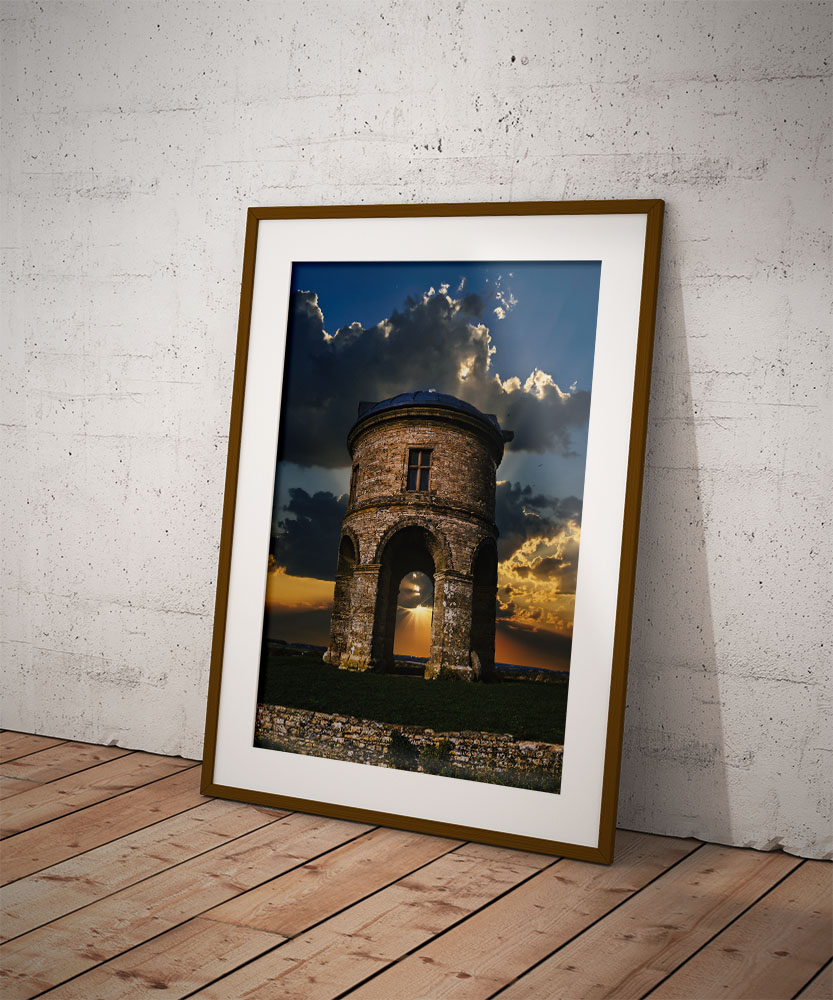chesterton windmill by brian Roe - in frame-angled