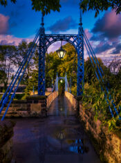 The Mill Bridge in Leamington Spa by Brian Roe