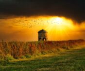 Chesterton Storm Clouds - By Brian Roe